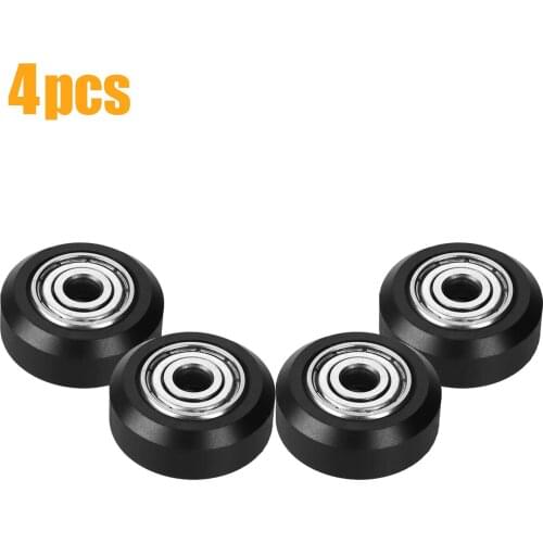 Aibecy 4pcs/13pcs POM Pulley Wheel with Bearing 5mm Bore Diameter Idler Pulley Gear for Anet E16/ET4 3D Printer Accessories
