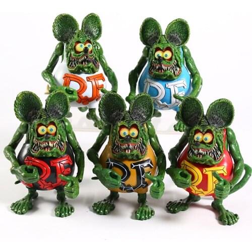 Rat Fink Mouse Figurine Collection Action Figure Model Toy Gift