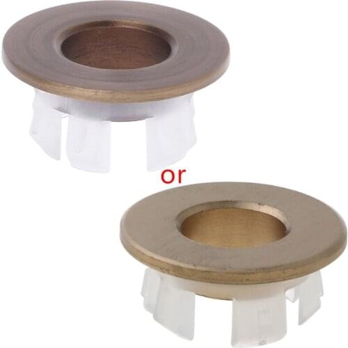 Bathroom Basin Sink Overflow Cover Six-foot Round Insert Ring Hole Cap
