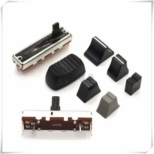 35MM mixer fader B50K stereo straight sliding potentiometer B503 3 foot handle length 12MM