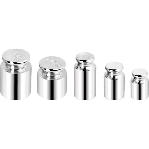 Mini Scale Weights Set for 1g 2g 5g 10g 20g Digital Scale balance Chrome Plating Calibration Gram Weights for electronic scales
