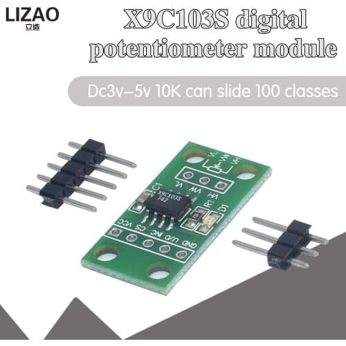 X9C103S Digital Potentiometer Board Module DC3V-5V For Arduino