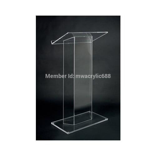 Pulpit furnitureFree Shiping High Quality Cheap Clear Acrylic Lecternacrylic pulpit