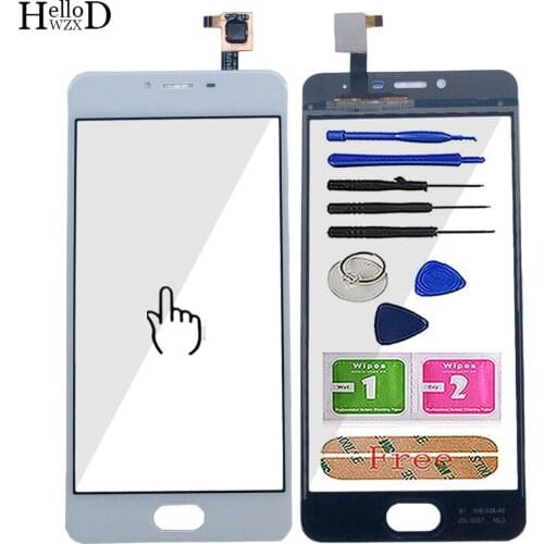 5.0'' Touch Screen For Meizu M3s / Meilan 3S Touch Screen Panel Glass M3s Sensor Digitizer Mobile Phone Parts Tools Adhesive