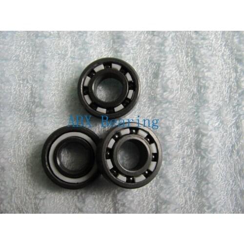 High quality 10pcs/lot MR106 full SI3N4 ceramic deep groove ball bearing 6x10x4mm