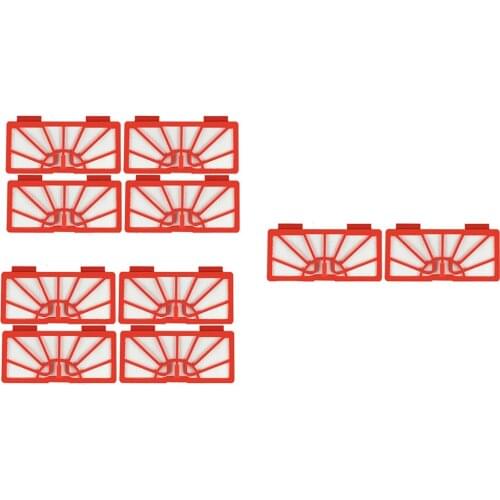 10pcs Replacement HEPA Filter Sweeper Robot Filters for Neato XV-11/12/14/21 Sweeper Robot Accessories