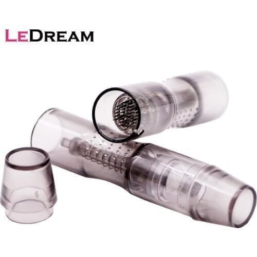 100pcs Disposable Tip Sterile Micro Nano Derma Tattoo Needles Cartridges 36 Pin For Permanent Embroidery Makeup Anesthetic Free