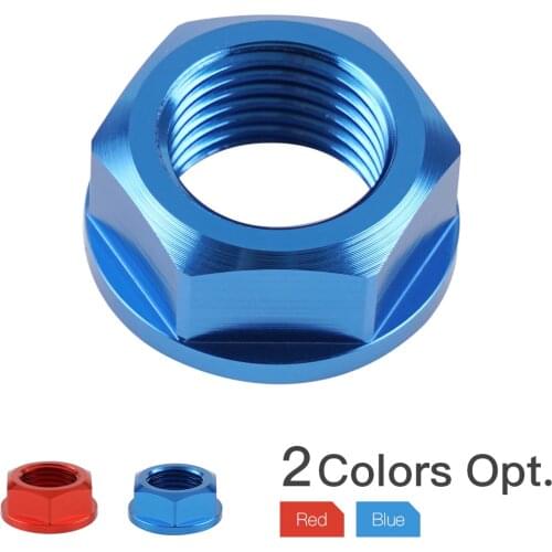 M16XP1.5 Front Axle Nut Bolt for Yamaha YZ125 YZ250 2005-2021 YZ250F YZ450F YZ125X WR250F WR450F WR250R YZ WR 250F 450F 250X