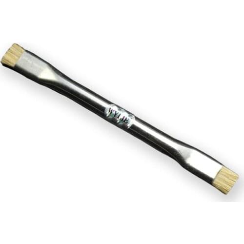 1Pcs 135MM*13MM Cleaning Brush Metal Handle Mobile Phone Motherboard Repair Bristle Brush IC Disk Cleaning