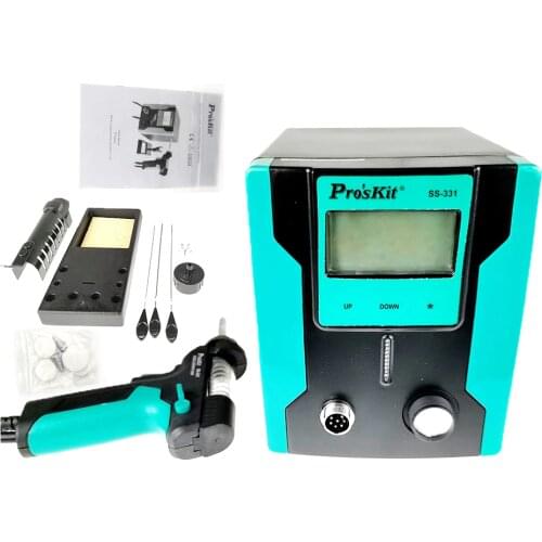 Desoldering Pump For PCB Board Repair SS-331 SS-331H ESD LCD Digital BGA Electric Tin Suction Pump Desoldering Suction