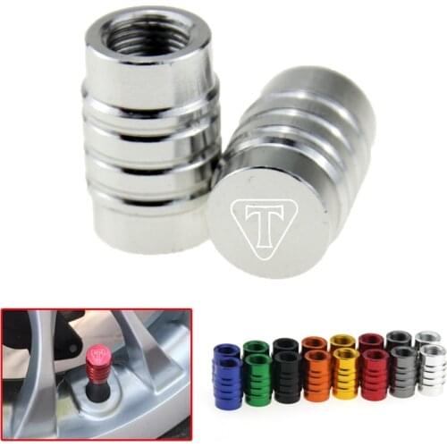 For Triumph SPRINT GT/ST/RS ROCKET III ROADSTER TT 600 Motorcycle CNC Accessorie Wheel Tire Valve Stem Caps Airtight Cover