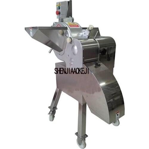 Electric fruit and vegetable diced machine Business diced fruit and vegetable stainless steel processing tool 220V/380V 1 PC