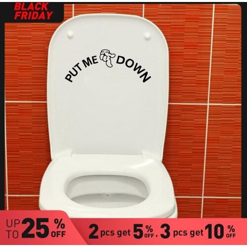 Beauty Toilet Wall Stickers Self Adhesive Art Wallpaper Bedroom Nursery Decoration Decoration Accessories