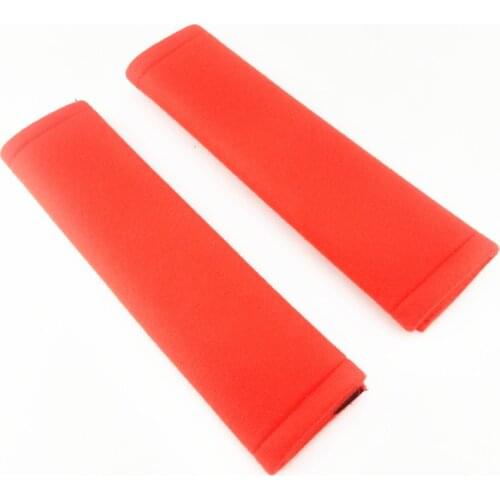 2PCS Car Shoulder Cover Cushion Seat Belt Pad for Peugeot 206 207 208 301 307 308 407 2008 3008 / Mazda 2 3 5 6 CX5 CX7 CX9 Aten