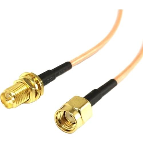 RP SMA Male Switch RP-SMA Female Pigtail Cable RG316 30cm for wireless router Wholesale Fast Ship