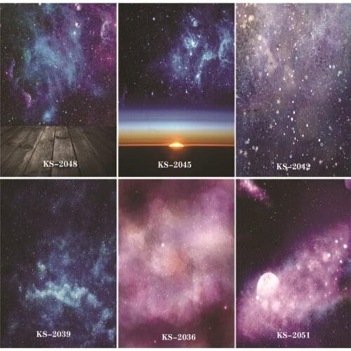 SHUOZHIKE Vinyl Custom Photography Backdrops Prop Starry sky Photography Background #0171