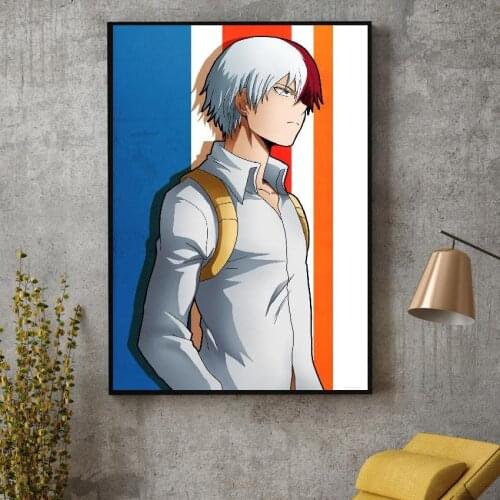 Cross Stitch My Hero Academia Home Decor Full Square Drill Animation Character Diamond Picture Handmade Embroidery Painting Wall