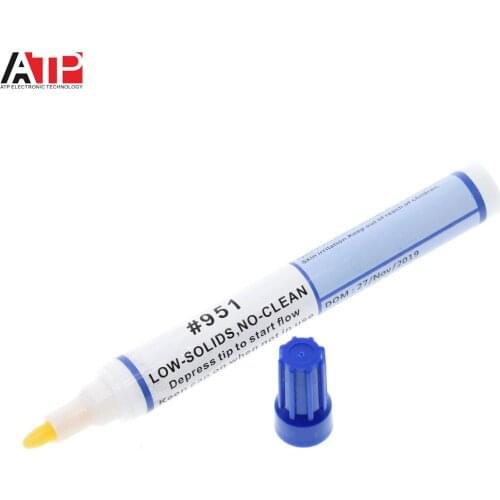 GREAT IT 951 10 ml Soldering Rosin Flux Pen Low-Solid Non-clean For Kester Soldering Solar Panel DIY Power Panel For Arduino