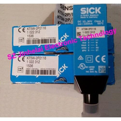 100%Authentic original KT5G-2P1311, KT5W-2P2116 SICK Color code sensor, color switch