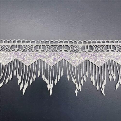 20Yds Suspender Unilateral Barcode Sequin Lace Garment Accessories Trims Lolita Skirt Accessories