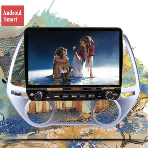 6G+128G IPS Car Stereo GPS Auto Radio Android 10.0 Unit for Hyundai i20 Manual A/C 2012 2013 2014 support DSP CARPLAY 4G LTE