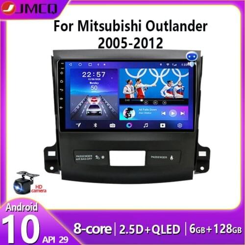 Jansite Android 10 Car Radio for Mitsubishi Outlander Xl 2 CW0W 2005-2012 Multimedia Video Player 2din GPS DVD Stereos Head Unit
