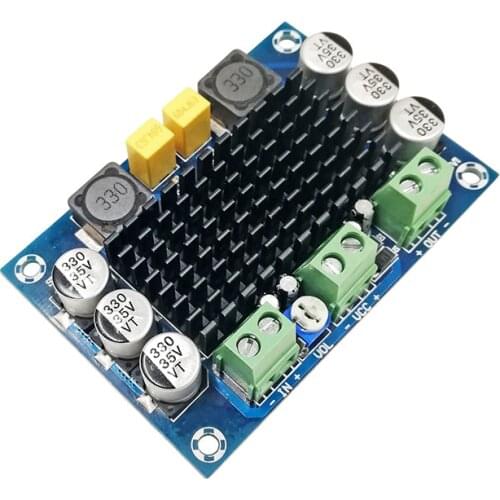 Free amplifier board TPA3116D2 DC 12-26V 100W Mono Channel Digital Audio Amplifier Board Stereo High Power low noise speaker