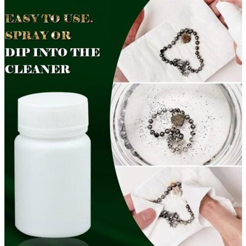 Quickly Shine Jewelry Cleaner Instant Travel Spray Quick Gem Anti-Tarnish for Diamond Silver Gold Stainless Steel Jewelr 0525