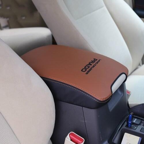 Car Armrest Box Cover for Toyota Land Cruiser Prado 150 2010 2012 2013 2014 2015 2016 2017 2018