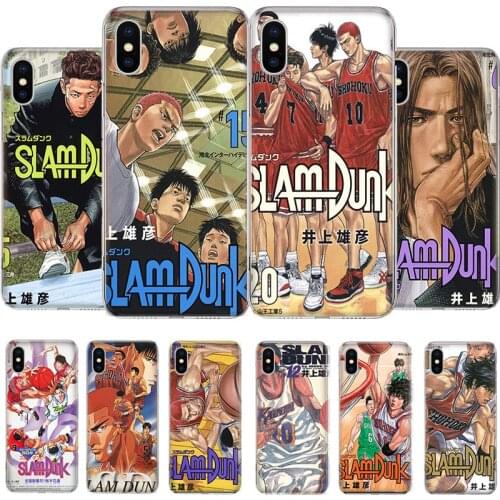 Comic Slam Dunk Phone Case For iPhone 11 12 6 6s 7 8 Plus X XS XR Pro Max MINI 5 5s SE Cover Coque soft Silicone TPU