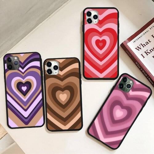Latte Love Coffee Heart Phone Case for iPhone 11 12 pro MINI XS MAX 8 7 6 6S Plus X 5S SE 2020 XR