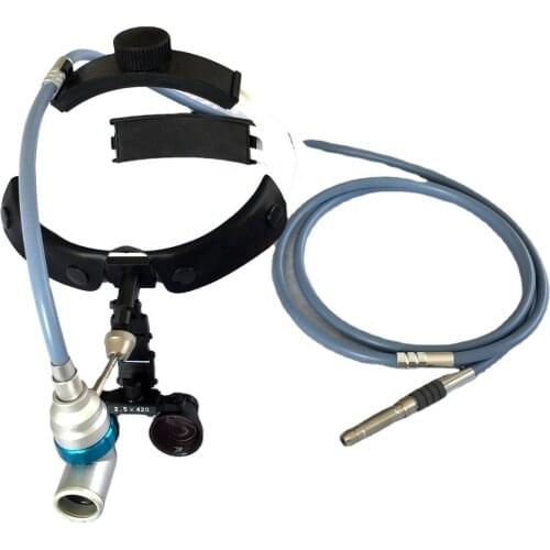 Medical surgical magnifying glasses with head light