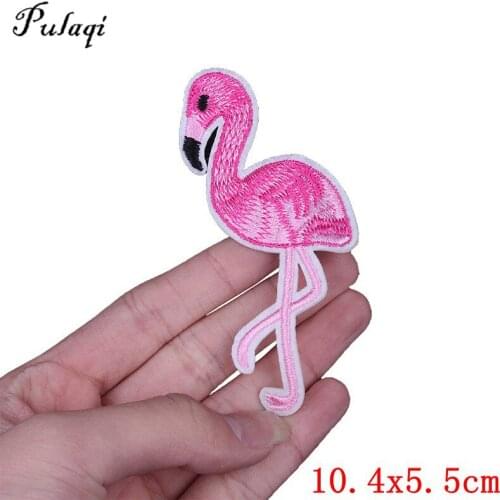 Pulaqi Flamengo Patches For Clothes Embroidered Patch Flamengo Iron On Clothes Tshirt Patch Apparel Sewing & Fabric F