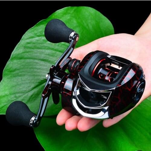 OLOEY 2021 18+1BB New Metal Spool Baitcasting Reel 10kg Max Drag 7.2:1 High Speed Gear Ratio Saltwater Freshwater Fishing Reel
