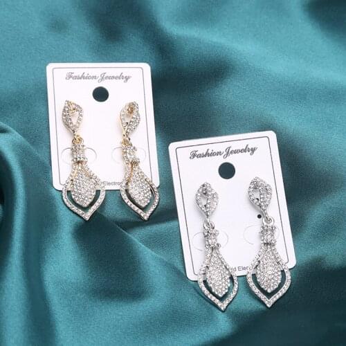 New Years Unusual Earring For Women 2021 Trend Long Hanging Goth Vintage Stainless Sword Earrings Crystal Jewelry Zircon Big