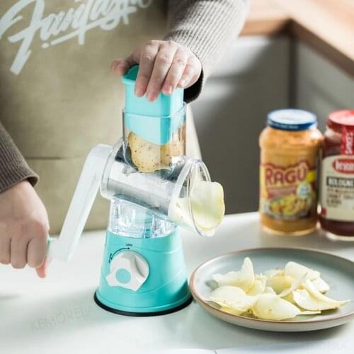 Vegetable Slicer 3 in 1 Manual Vegetable Cutter Multifunctional Potato Cheese Grater For Kitchen Gadgets And Kitchen Accessories