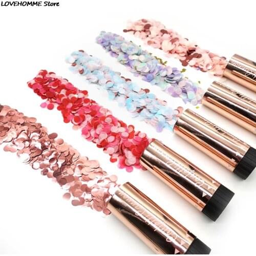 Mixed Colors Metallic Rose Gold Mini Round Confetti Dots Filling Balloons Baby Shower Wedding Engagement Decorations