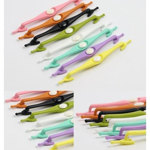 Sneakers Lazy Silicone Shoelaces For Men Women Child Shoe Laces Rubber LaceQuick ShoeLace Arch Silicone Shoelaces Elastic Laces