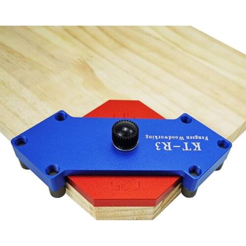 Router Table Corner Jig Templates Radius C/R Angle Locator For Woodworking Electric Wood Milling Trimming Milling Circle Corner