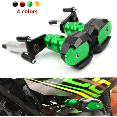 For KAWASAKI Ninja400 Z400 Ninja 400 2018-20 Motorcycle Falling Protection Frame Anti Crash Pad Protector Parts 2018 2019 2020