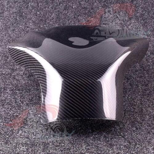 Carbon Fiber Fuel Gas Tank Cover Protector For Suzuki GSXR1000 2009 2010 2011 2012