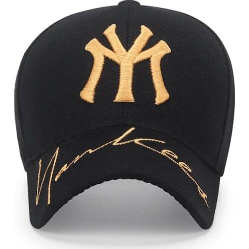 2021 Spring New Letter Embroidery MY Mens Baseball Cap Trendy Fashion Summer Sunscreen Sun Hat Women Adjustable Hip Hop Cap