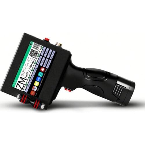 Quick Dry Cartridge Expiry Date QR Code Printing Machine Handheld Inkjet Printer