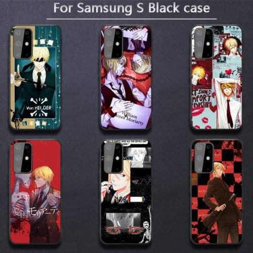 Reasoning Anime Moriarty The Patriot Phone Case for Samsung S20 plus Ultra S6 S7 edge S8 S9 plus S10-5G lite 2020 S10E