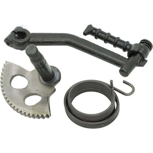 For Polaris Sportsman 90 Predator Scrambler 50cc 90cc Kick Starter Lever Spindle Spring For Polaris 2 stroke Eton 50 70 90 ATV