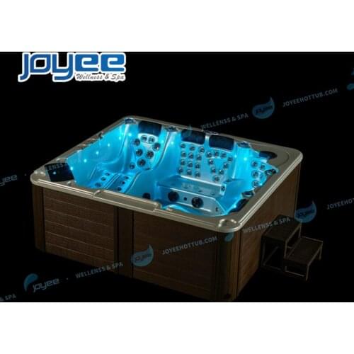 JOYEE 2021 Best Quality Acrylic Balboa Garden SPA Hot Tub 6 Persons Backyard Massage Whirlpool Outdoor Jacuzzi