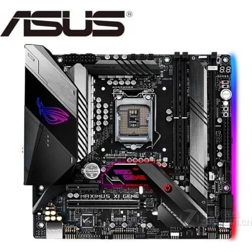 Asus Z390 ROG MAXIMUS XI GENE Desktop motherboard motherboard LGA 1151 DDR4 used mainboard PC sales