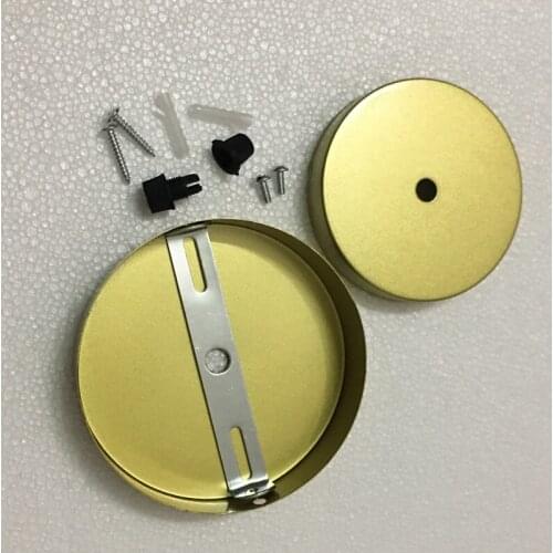 DIY Wall Lamp Rose Ceiling Plate Hanging Chassis Base Retro Lamp Bases Iron Pendant Lamp Plate Lighting Fixture Ceiling Fittings