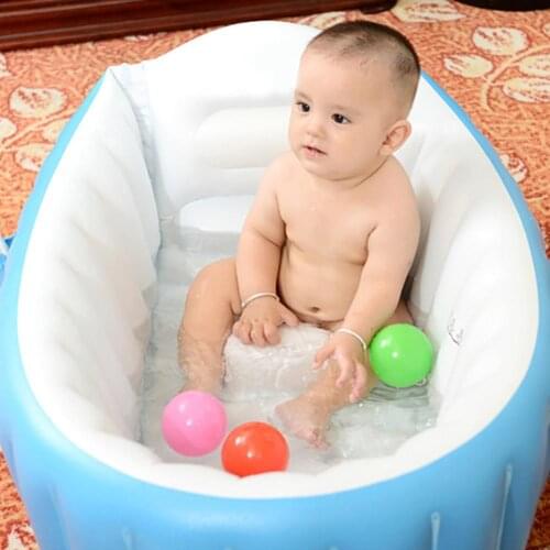 Portable Foldable Baby Infant Inflatable Bathtub Shower Basin Swimming Pool Water Toys inflatable Bath Tub Toys Gift For kids