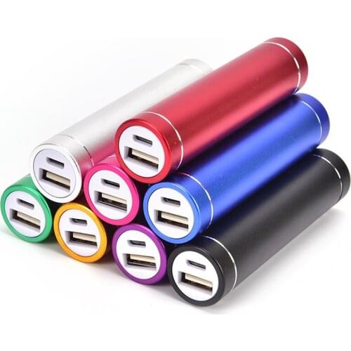 Portable 2600mAh External USB Power Bank Box Battery Charger For Mobile Phone 18650 Batteries DIY (No Battery)